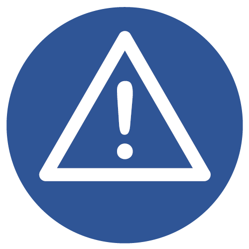 Exclamation point sign